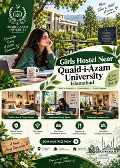 Girls Hostel Near Quaid e Azam University Islamabad