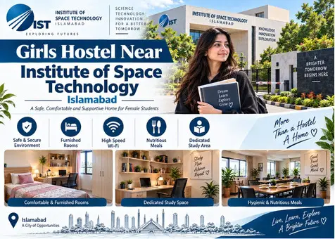 Girls Hostel Near Institute of Space Technology Islamabad”