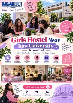 Girls Hostel Near Iqra  University Islamabad