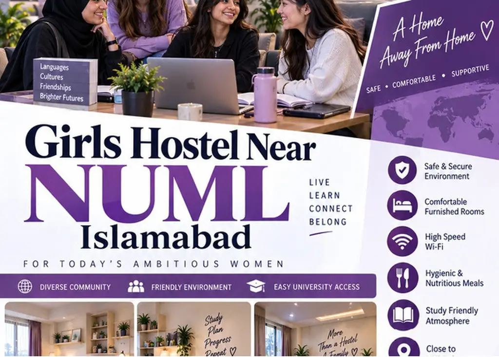 Girls Hostel Near NUML University Islamabad