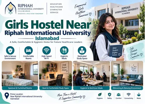 Girls Hostel Near Riphah international University Islamabad