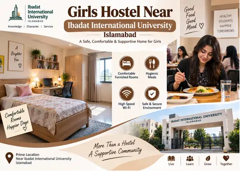 Girls Hostel Near Ibadat  international University Islamabad