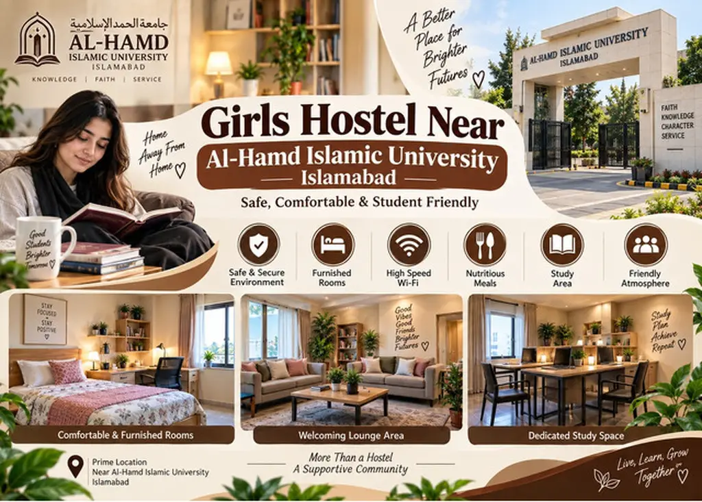 Girls Hostel Near Al Hamad Islamic University Islamabad