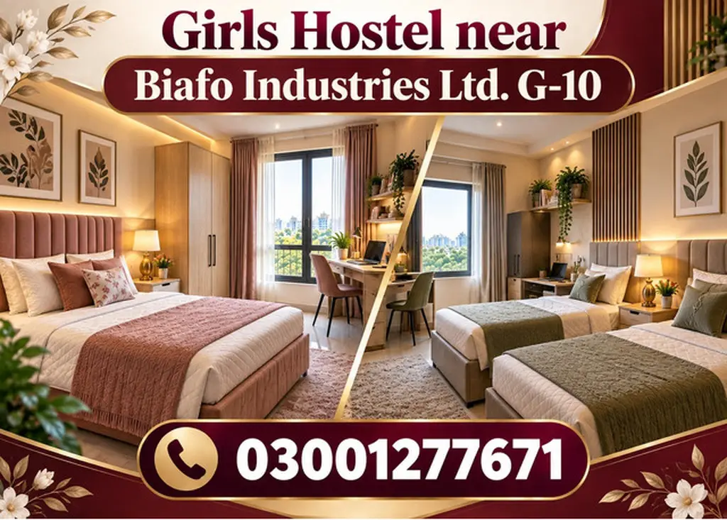 Girls Hostel Near Biafo Industries Ltd G 10 Islamabad